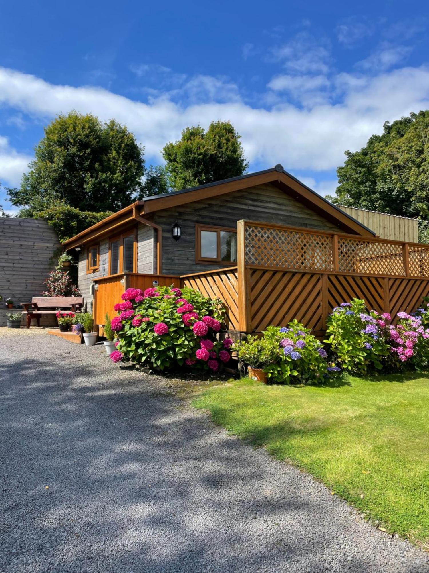 Swansea Log Cabin Pontardawe ภายนอก รูปภาพ